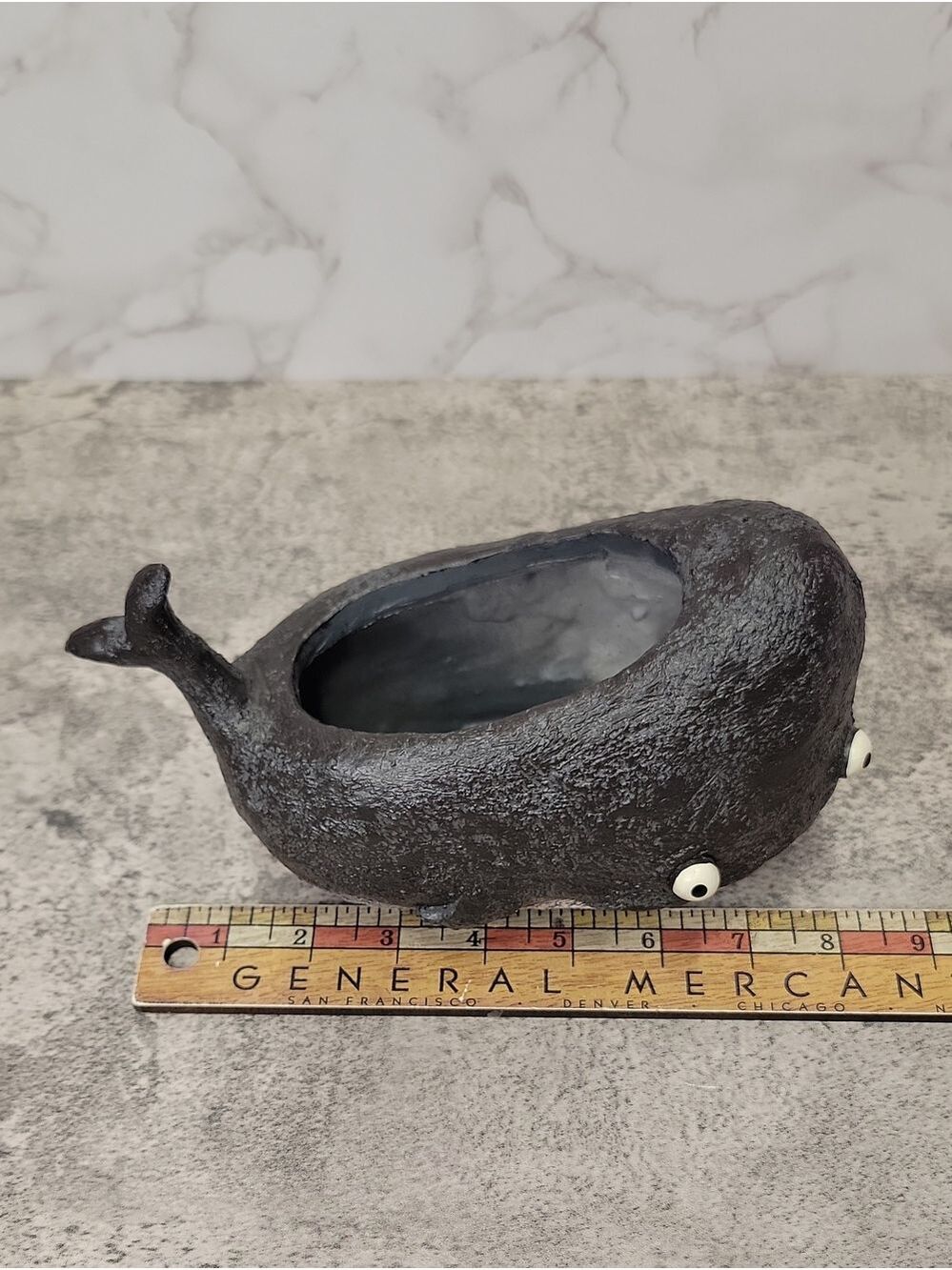 Whale Planter Goliath Unique Succulent Planter Pot with Drainage - Picture 9 of 12